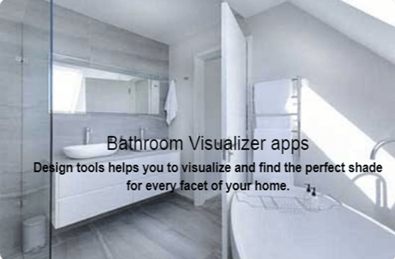 AR bathroom visualizer app